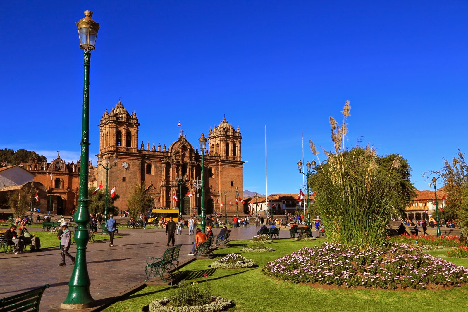 Jardins de la Plaza de Armas