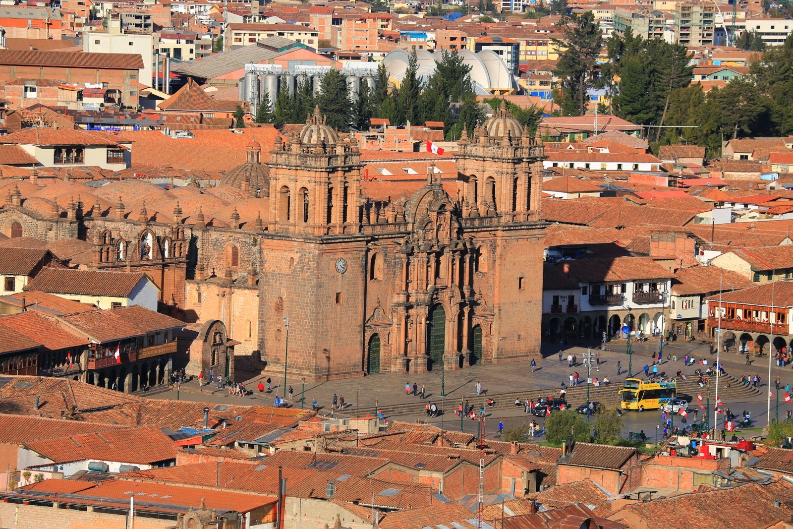 Panorama sur les toits de Cuzco