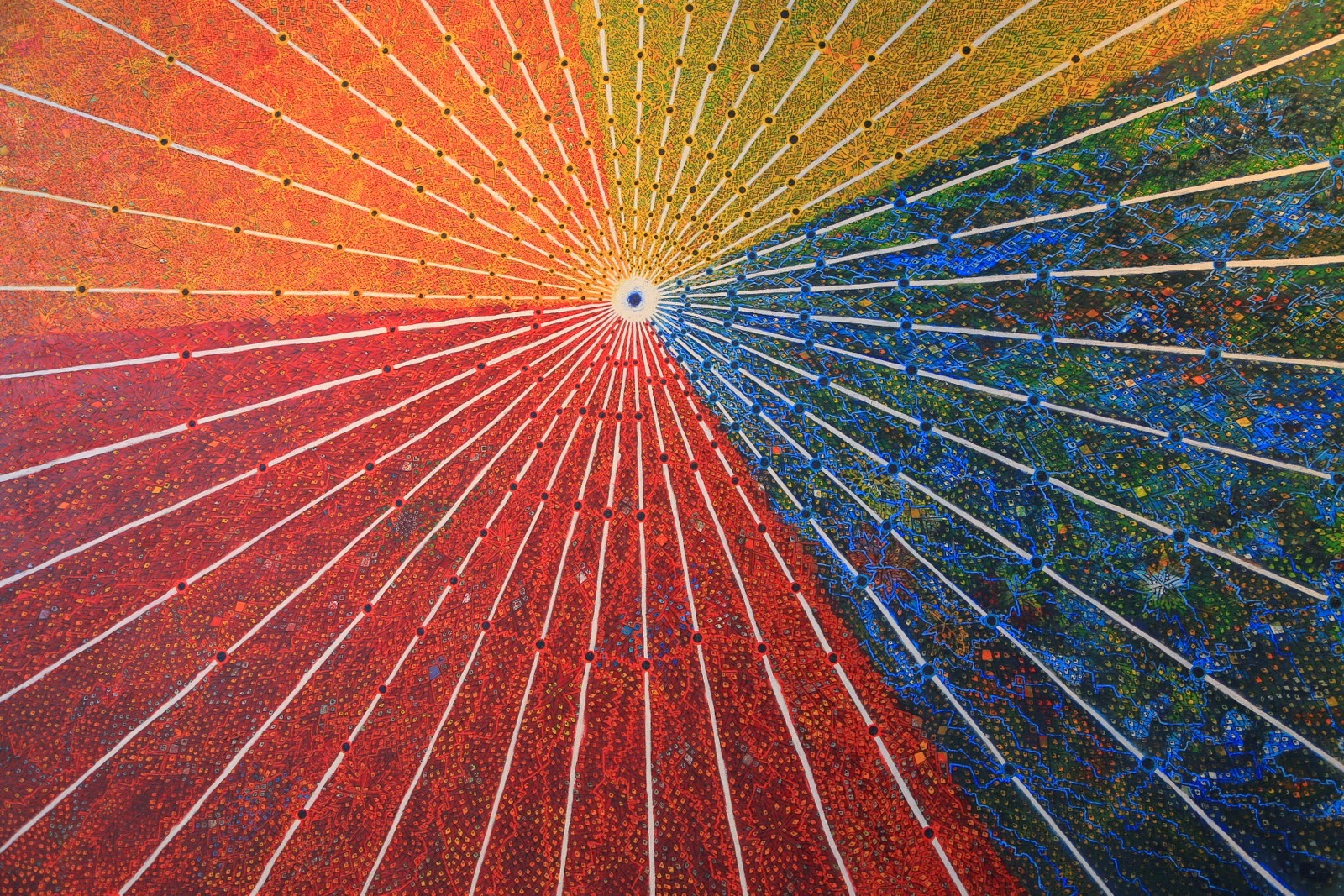 Peinture du système des Ceques