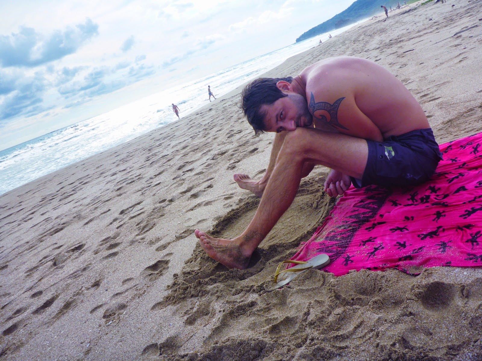 Farniente sur le sable