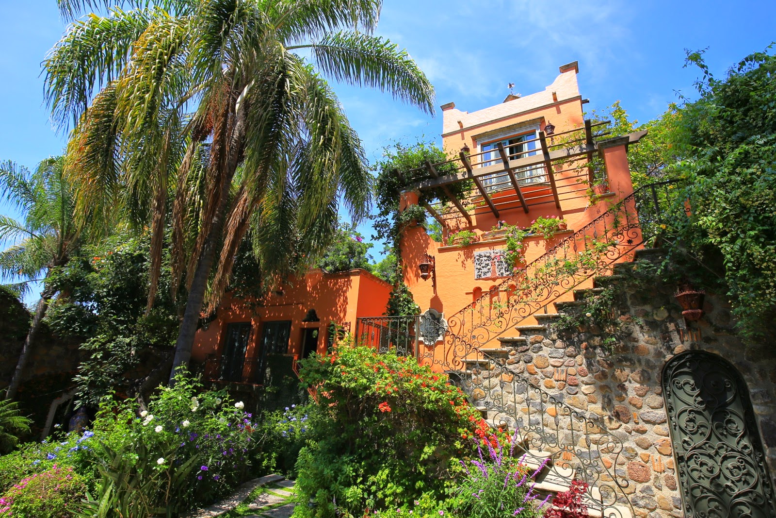 Tour orange et jardin tropical de l’hacienda