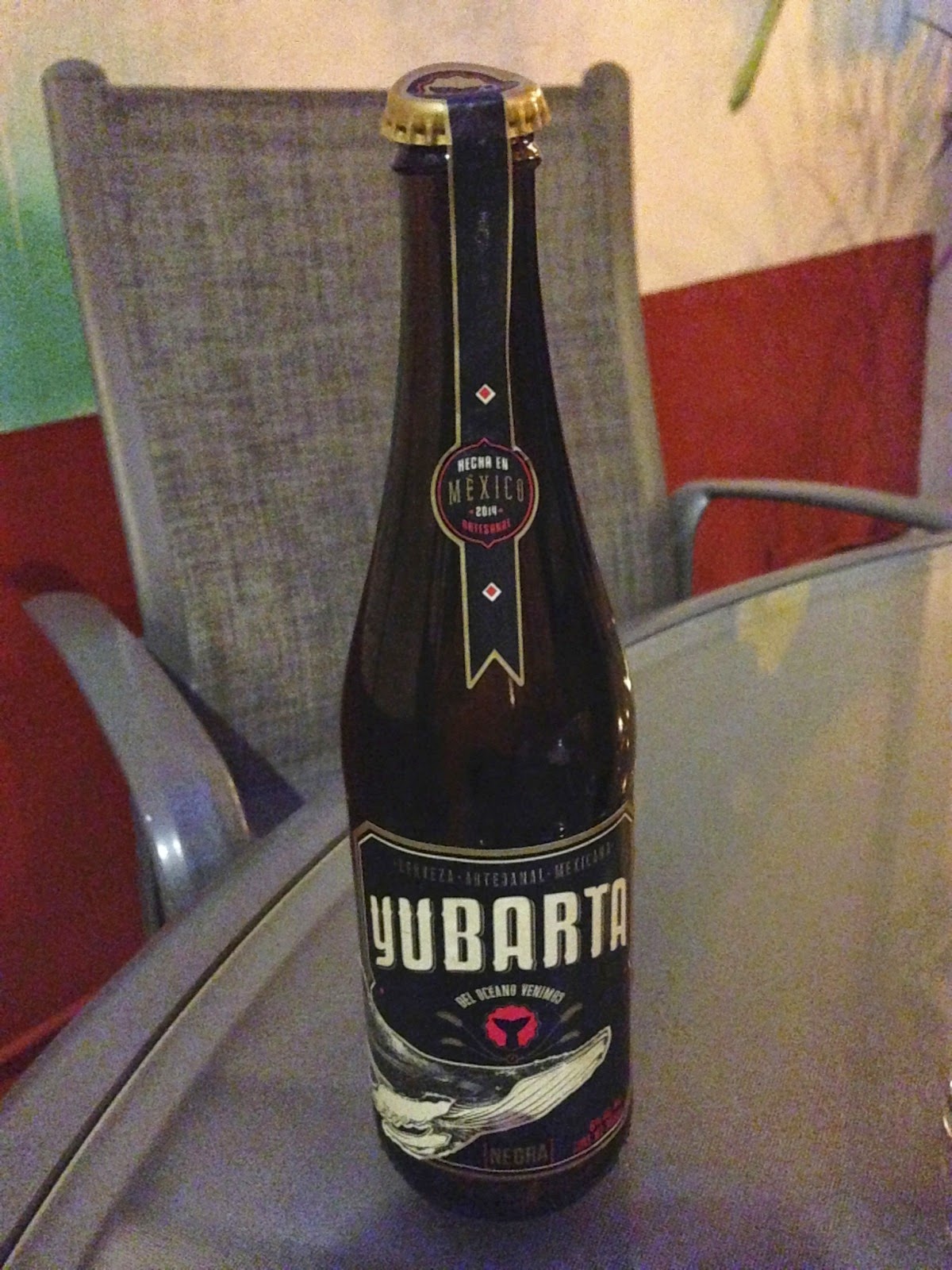 Bouteille de bière artisanale mexicaine