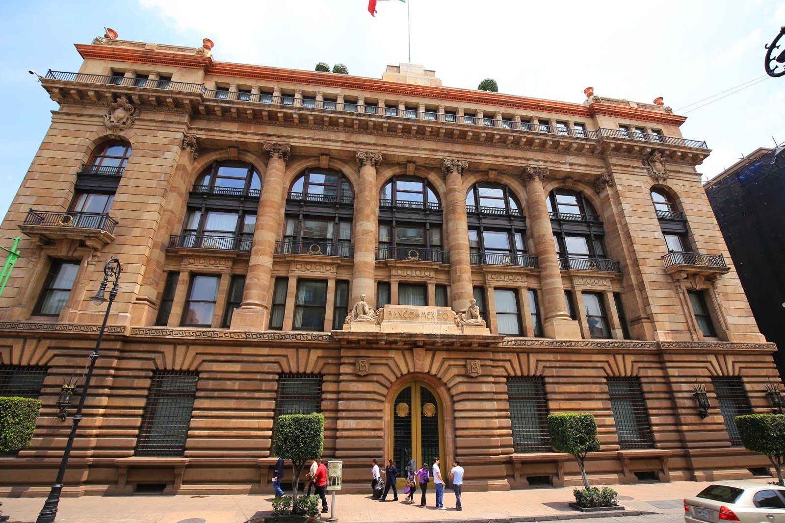 Façade d’un bâtiment du centre historique