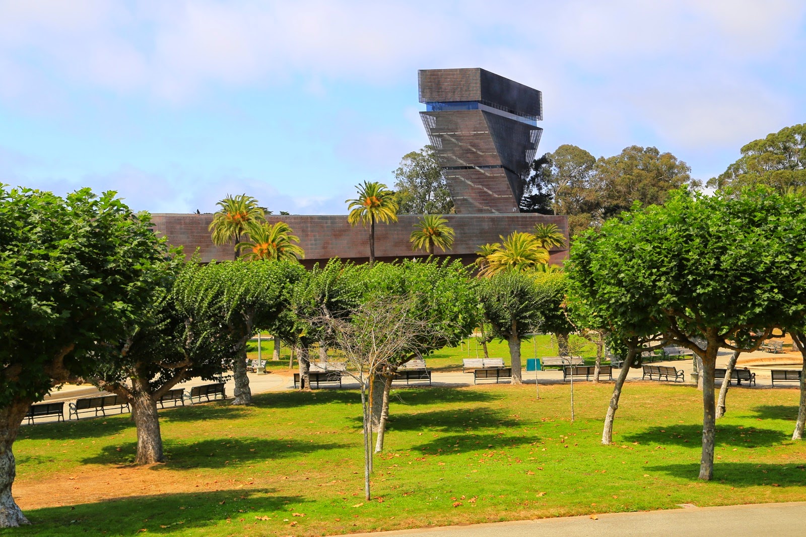Le musée de Young dans le Golden Gate Park