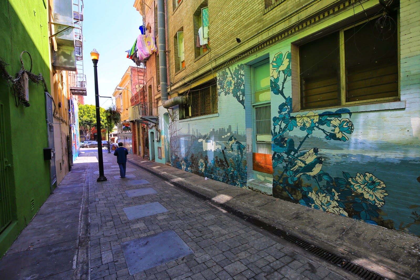Fresques de Jack Kerouac Alley