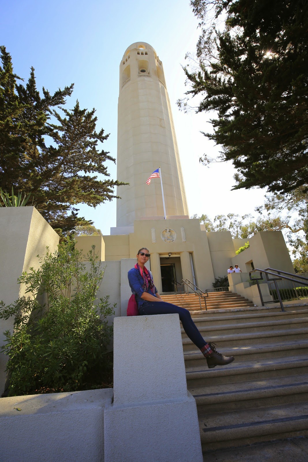 Pause au pied de la Coit Tower