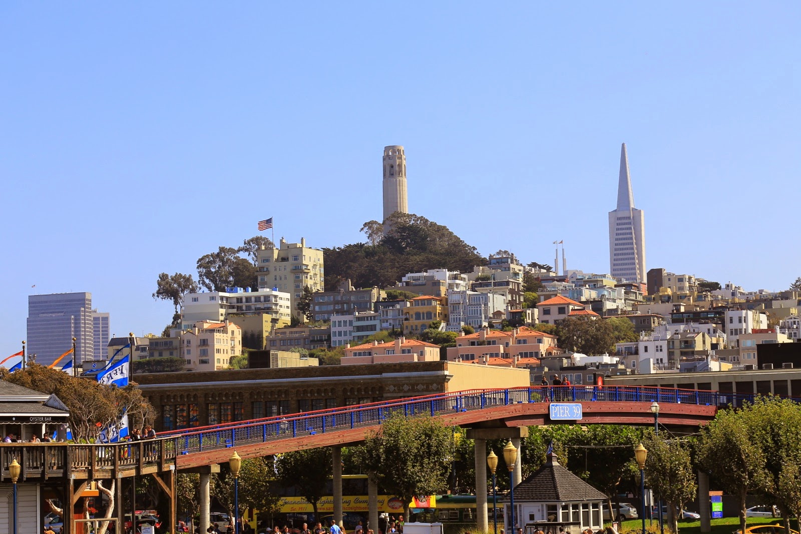 La Coit Tower sur Telegraph Hill