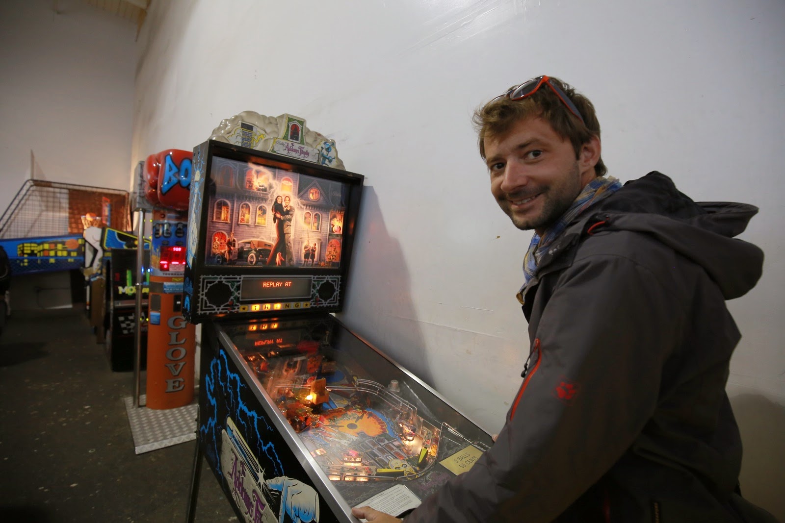 Partie de flipper au Musée Mécanique