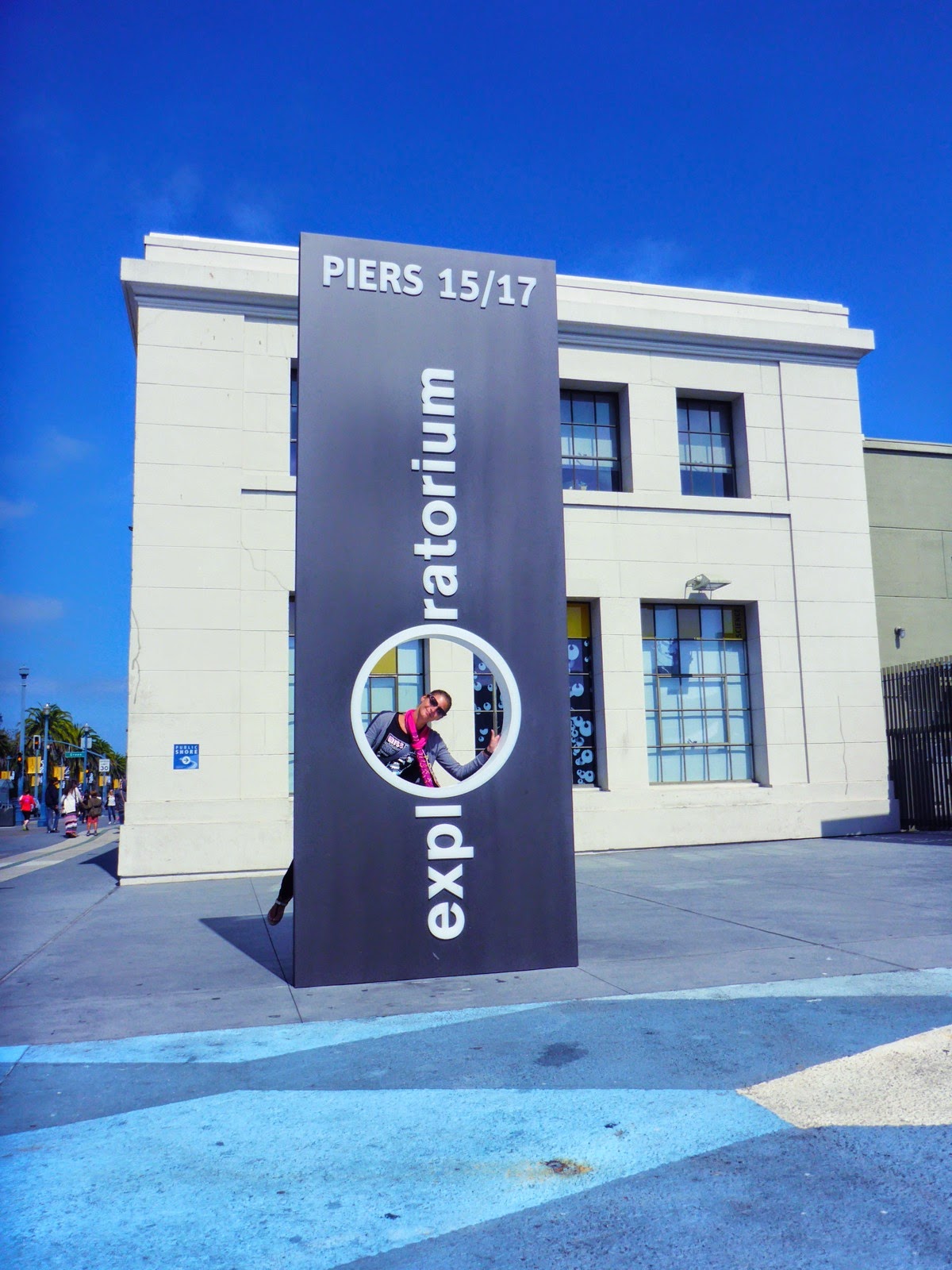 L’entrée de l’Exploratorium