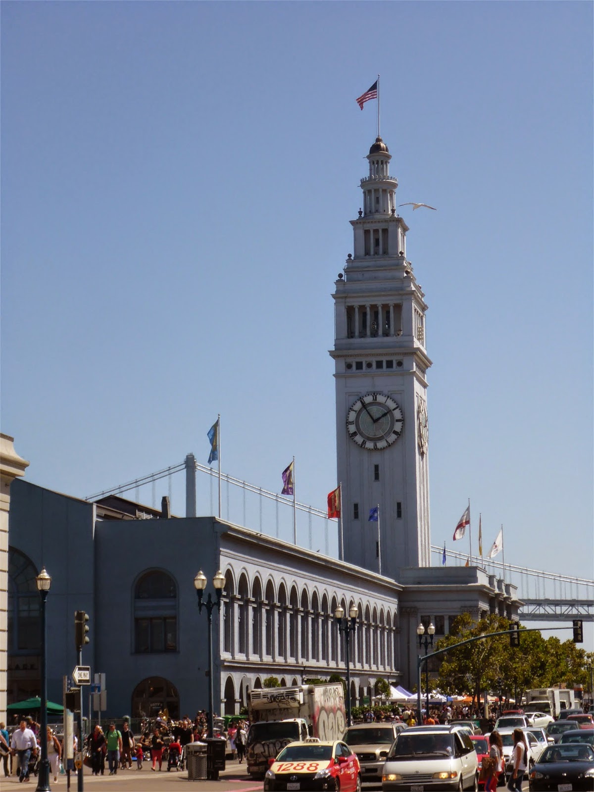 La tour de l’horloge du Ferry Building