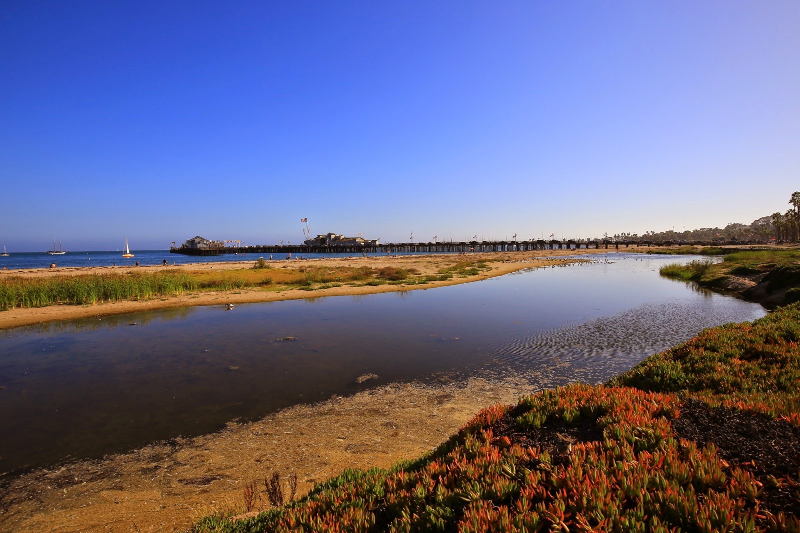 La lagune de Malibu