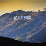 Le Hollywood Sign sur les collines de Los Angeles