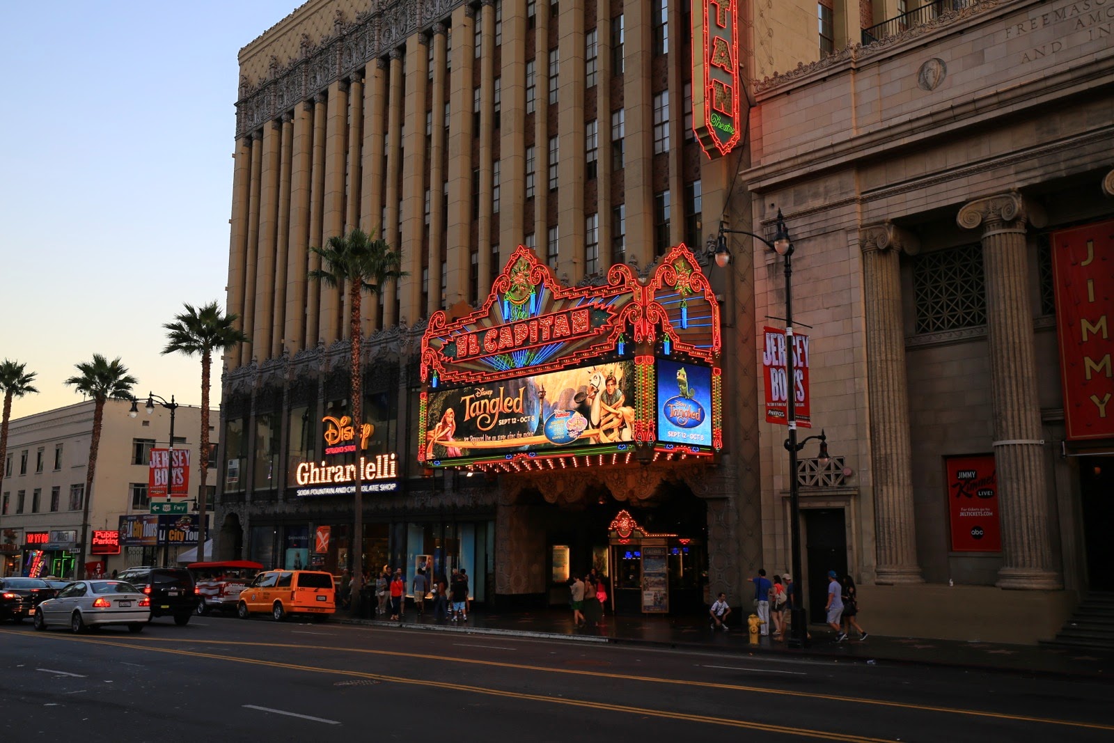 Hollywood Boulevard et ses cinémas