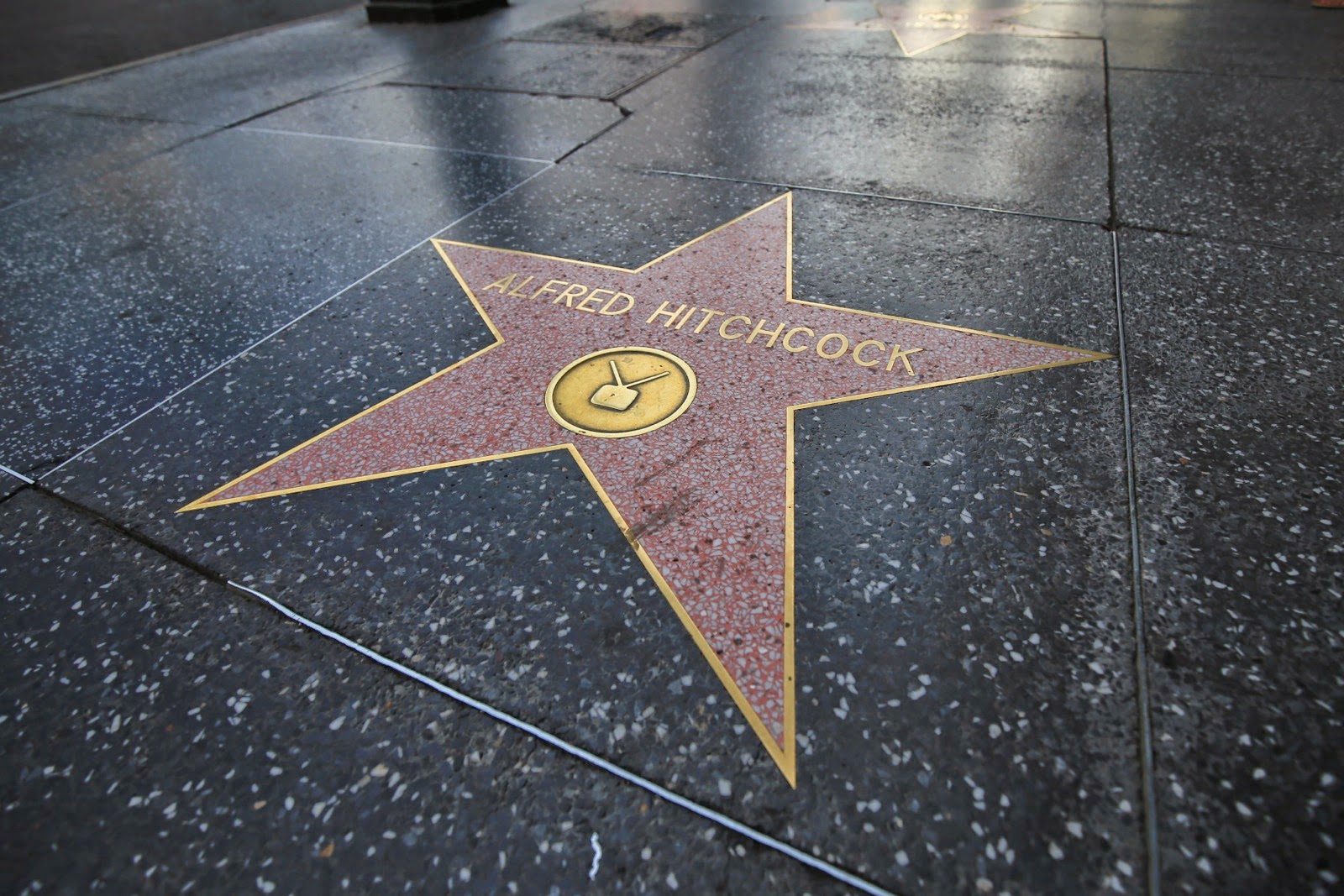 Une étoile du Hollywood Walk of Fame à Los Angeles
