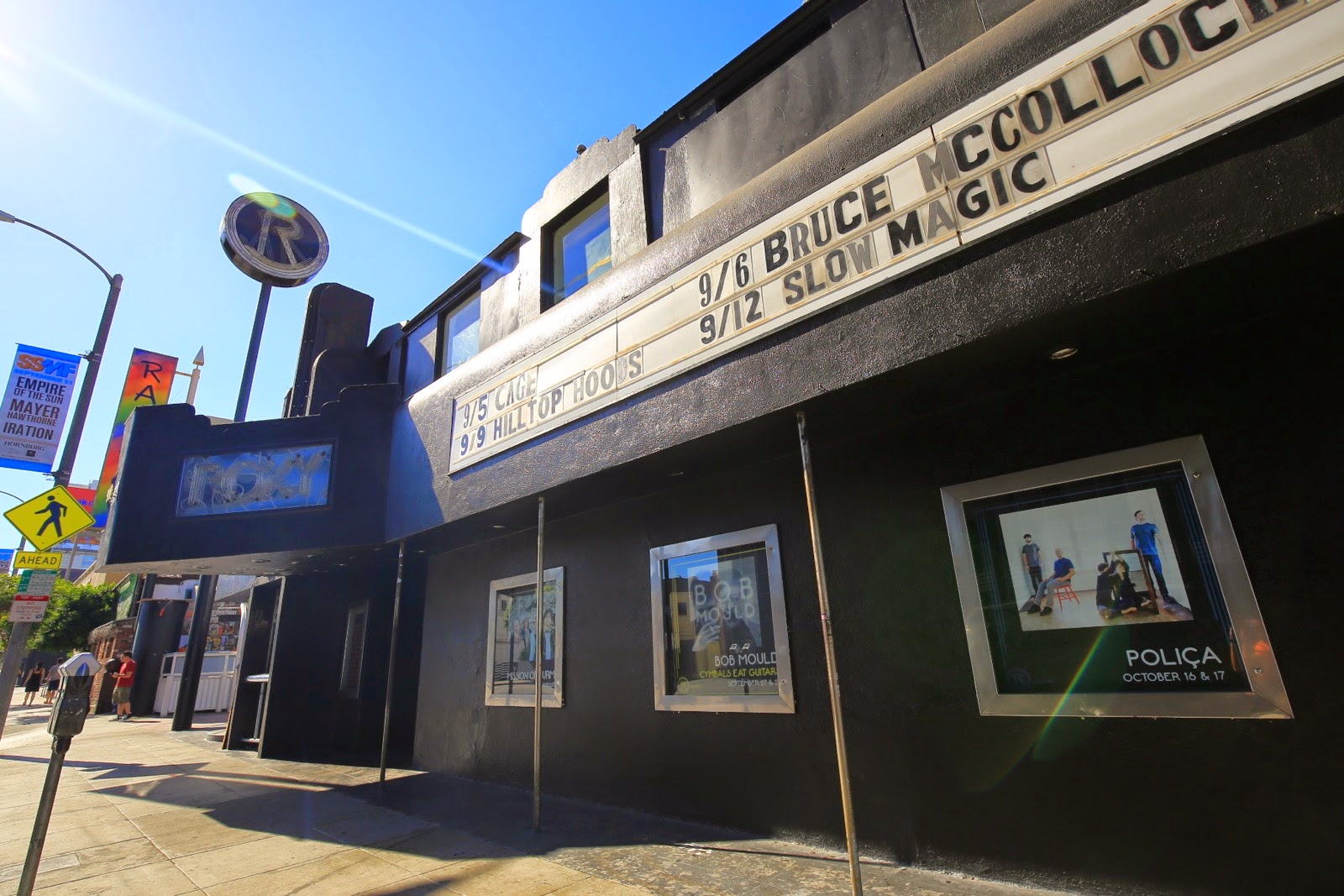 Le Roxy sur Sunset Boulevard