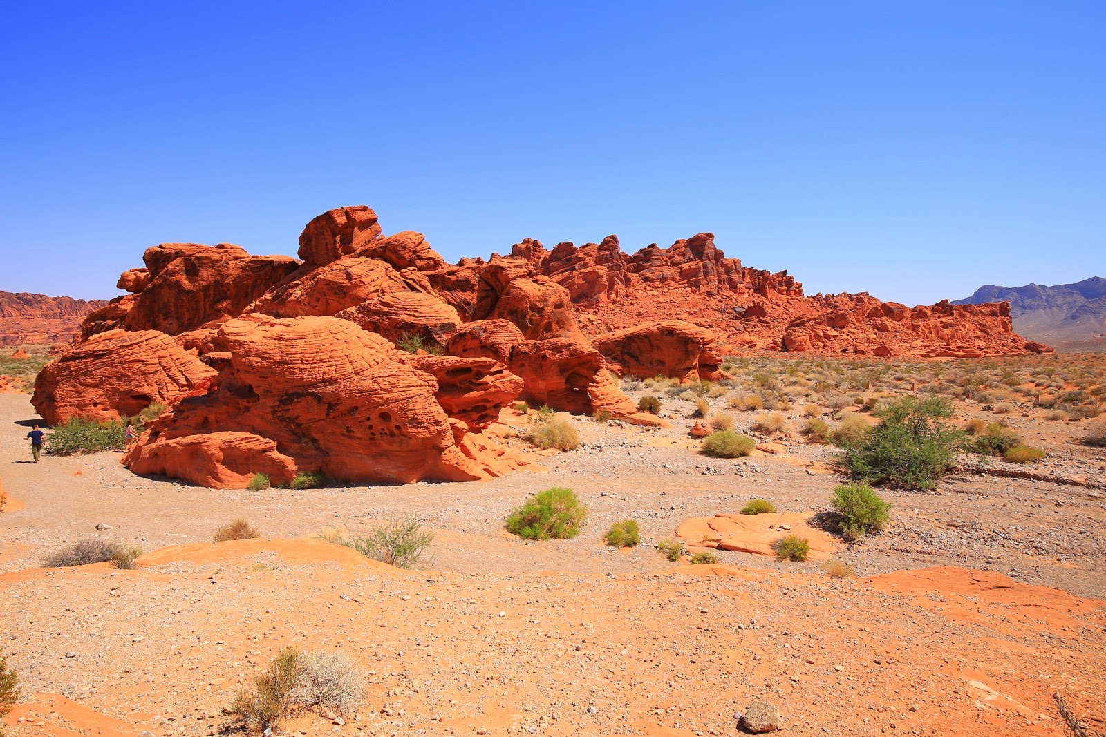 Formations de grès rouge