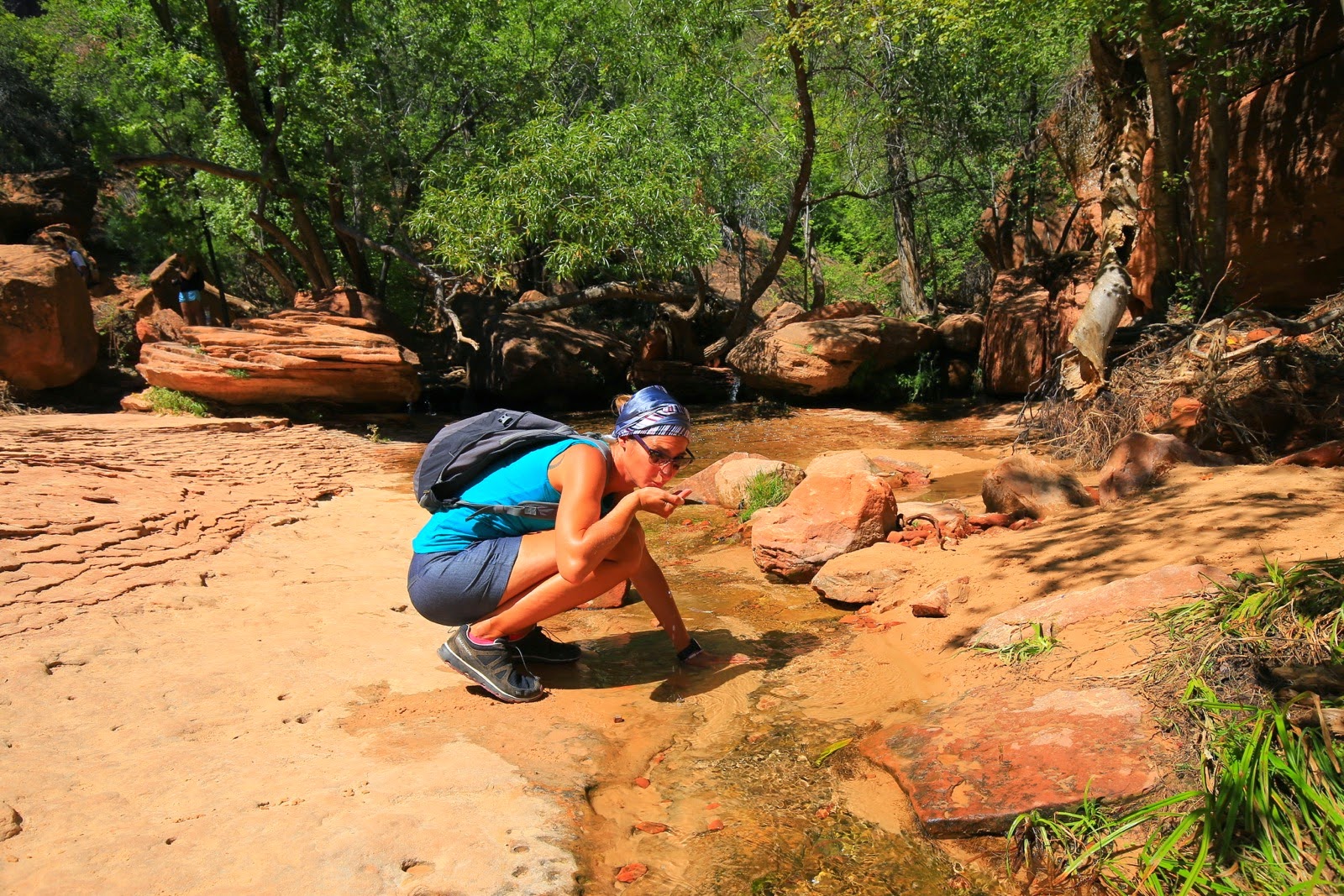 Au bord de l’Emerald Pool