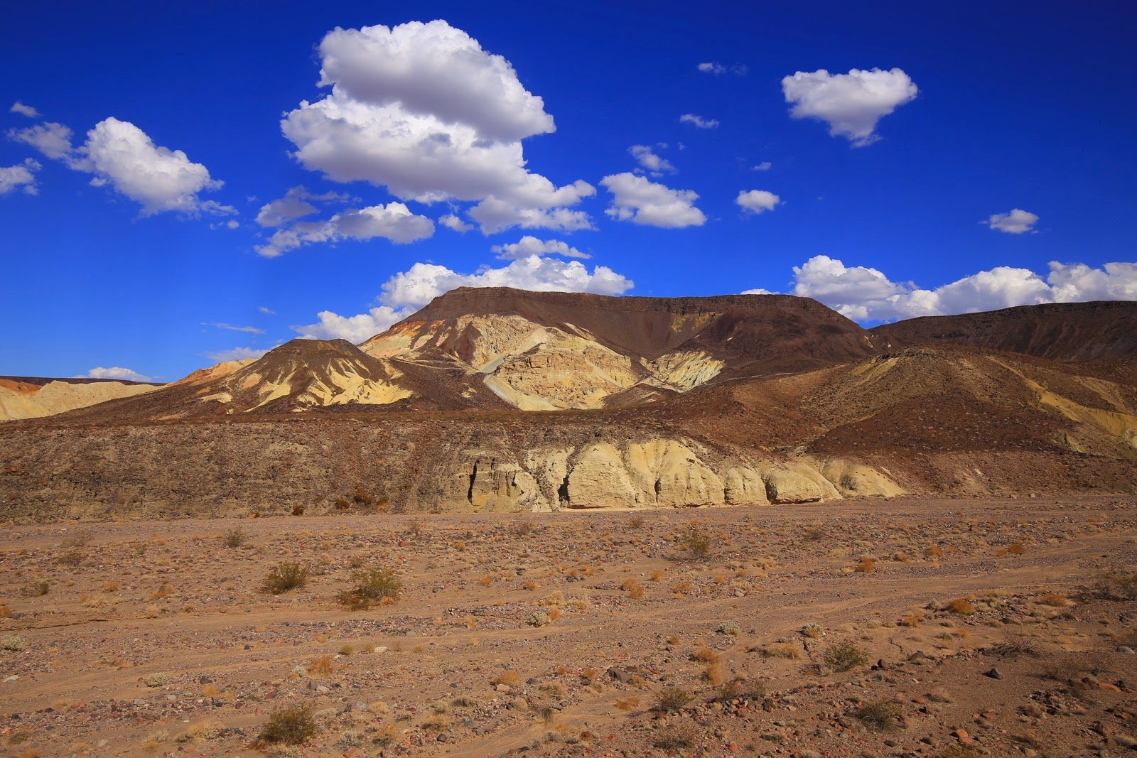 Les collines érodées de Zabriskie Point