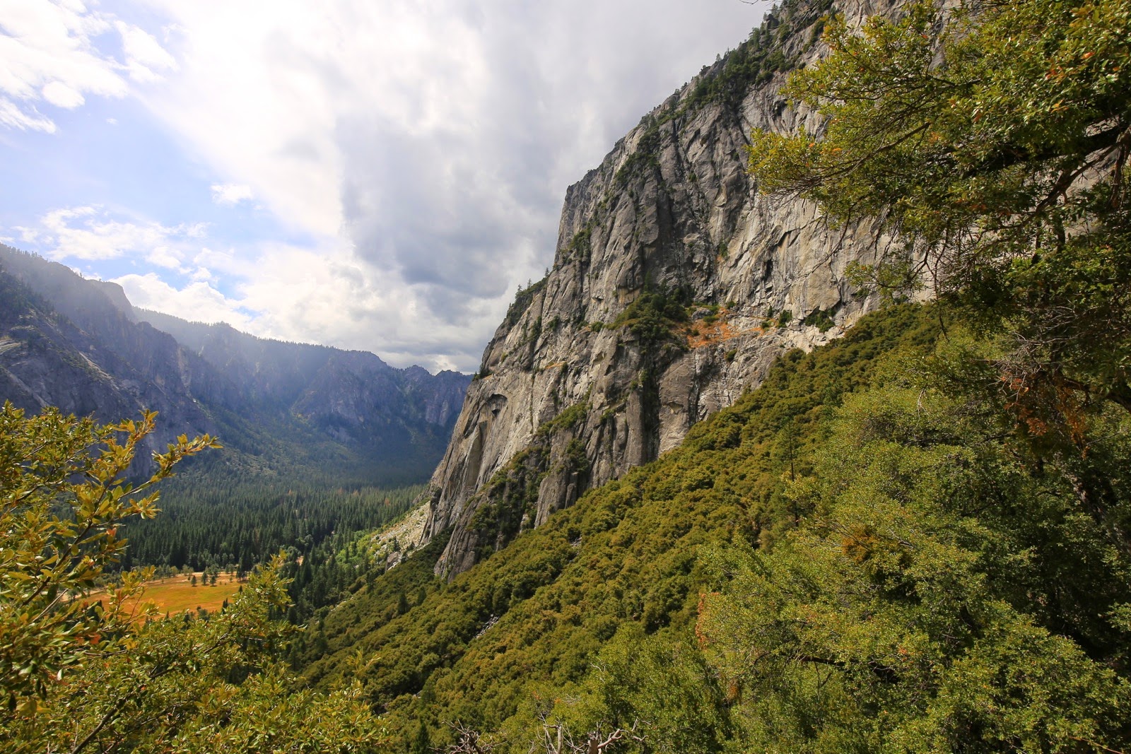 Une paroi de granit du Yosemite