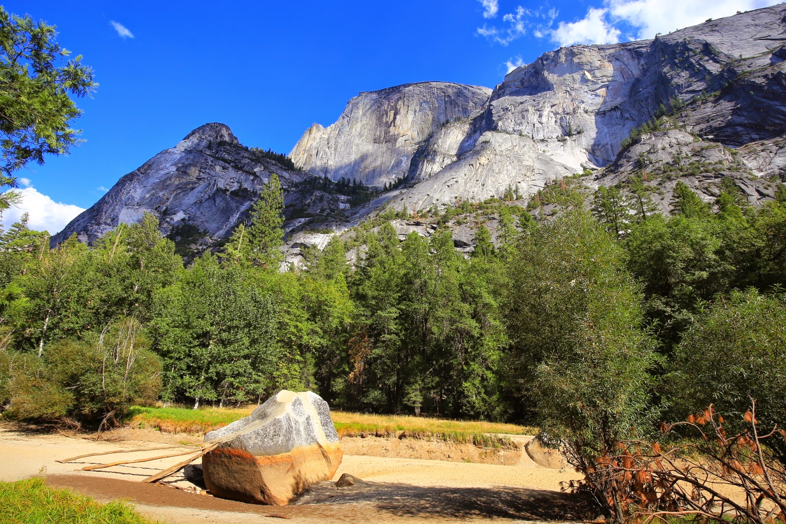 Les sommets granitiques du Yosemite