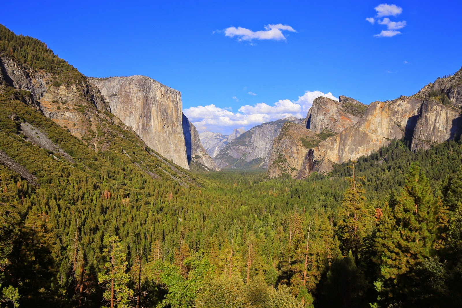 Tunnel View, le plus beau panorama du Yosemite