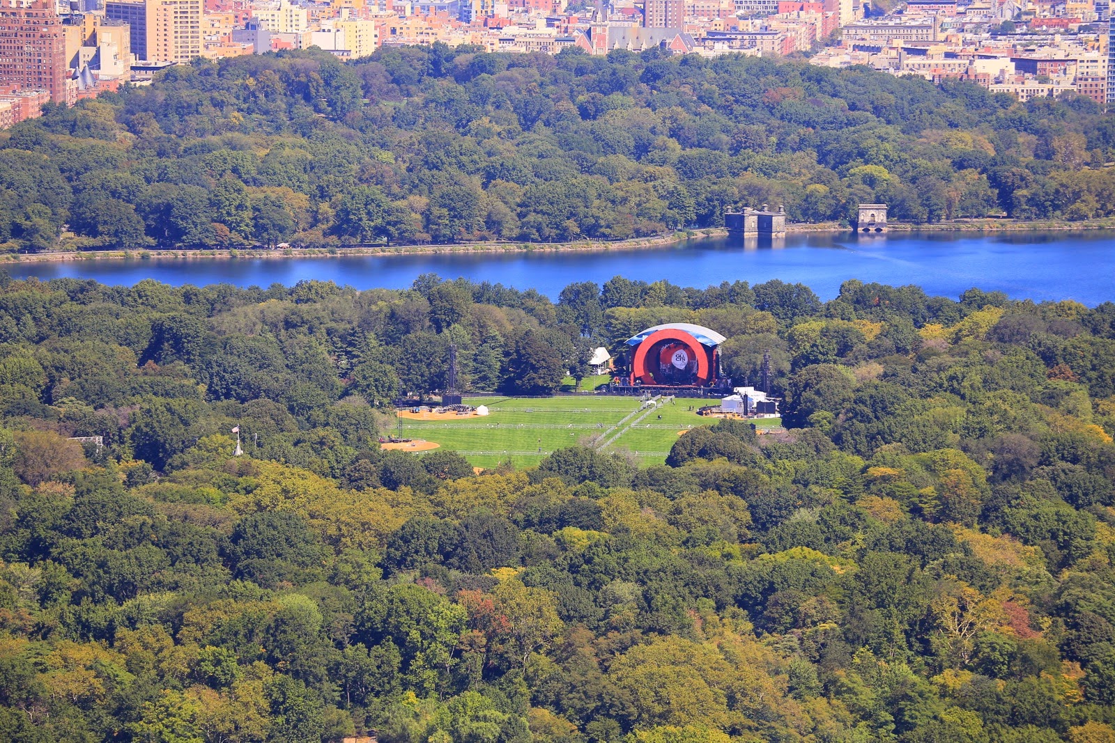 Central Park vu du Top of the Rock