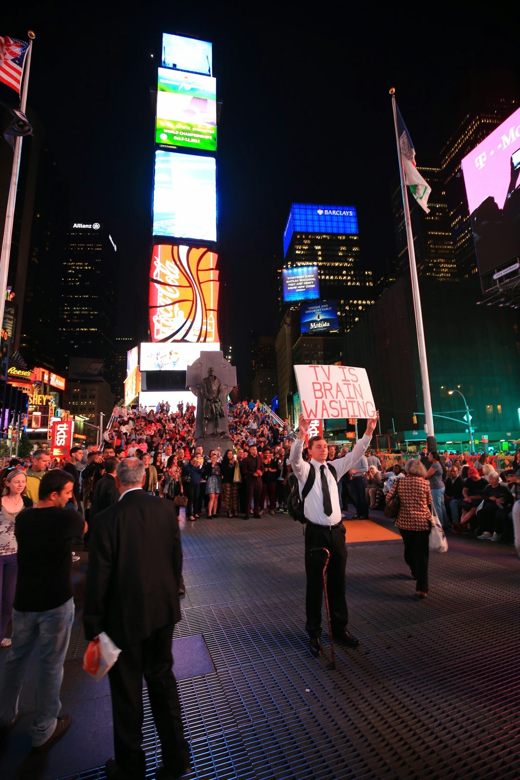 Times Square de nuit