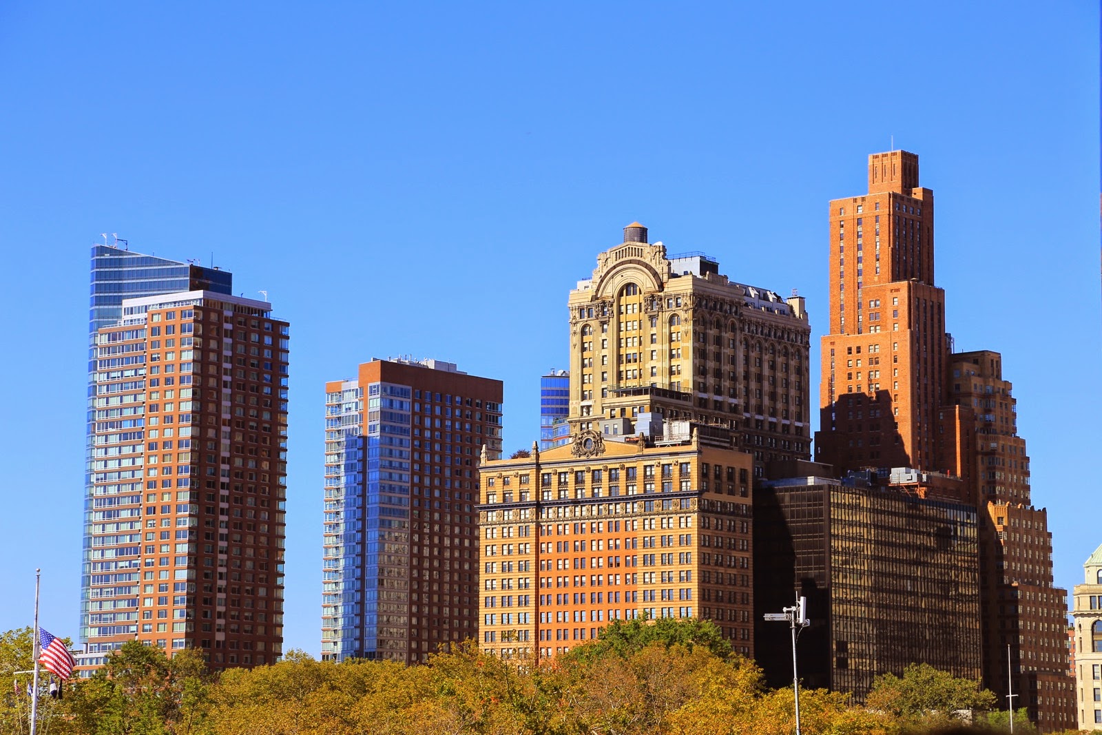 Les tours de Lower Manhattan