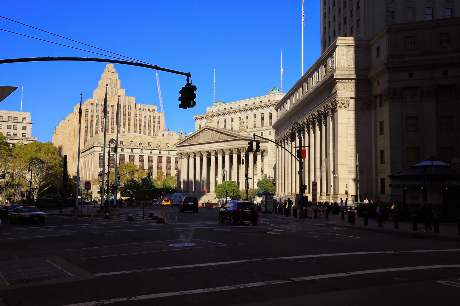 Foley Square et ses bâtiments officiels