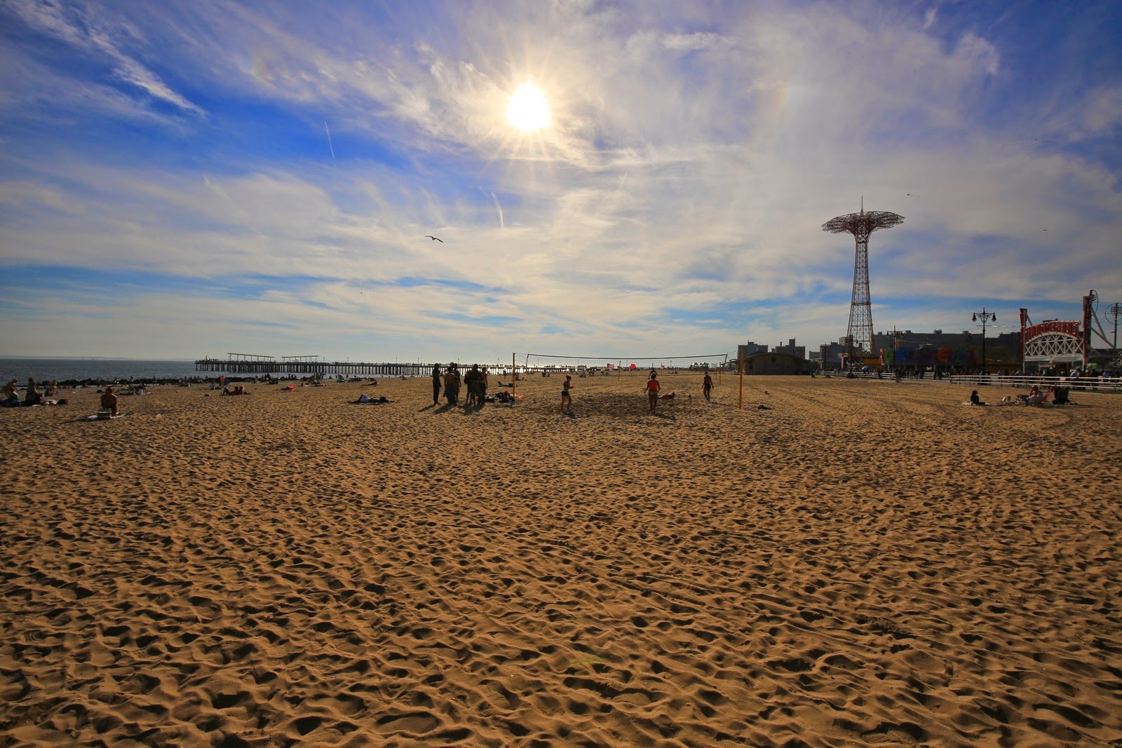La plage de Coney Island