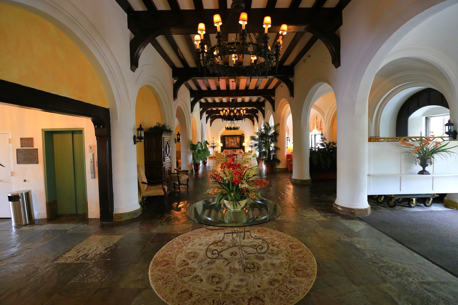 Le hall du Montauk Manor