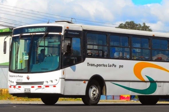 Un bus local du Costa Rica