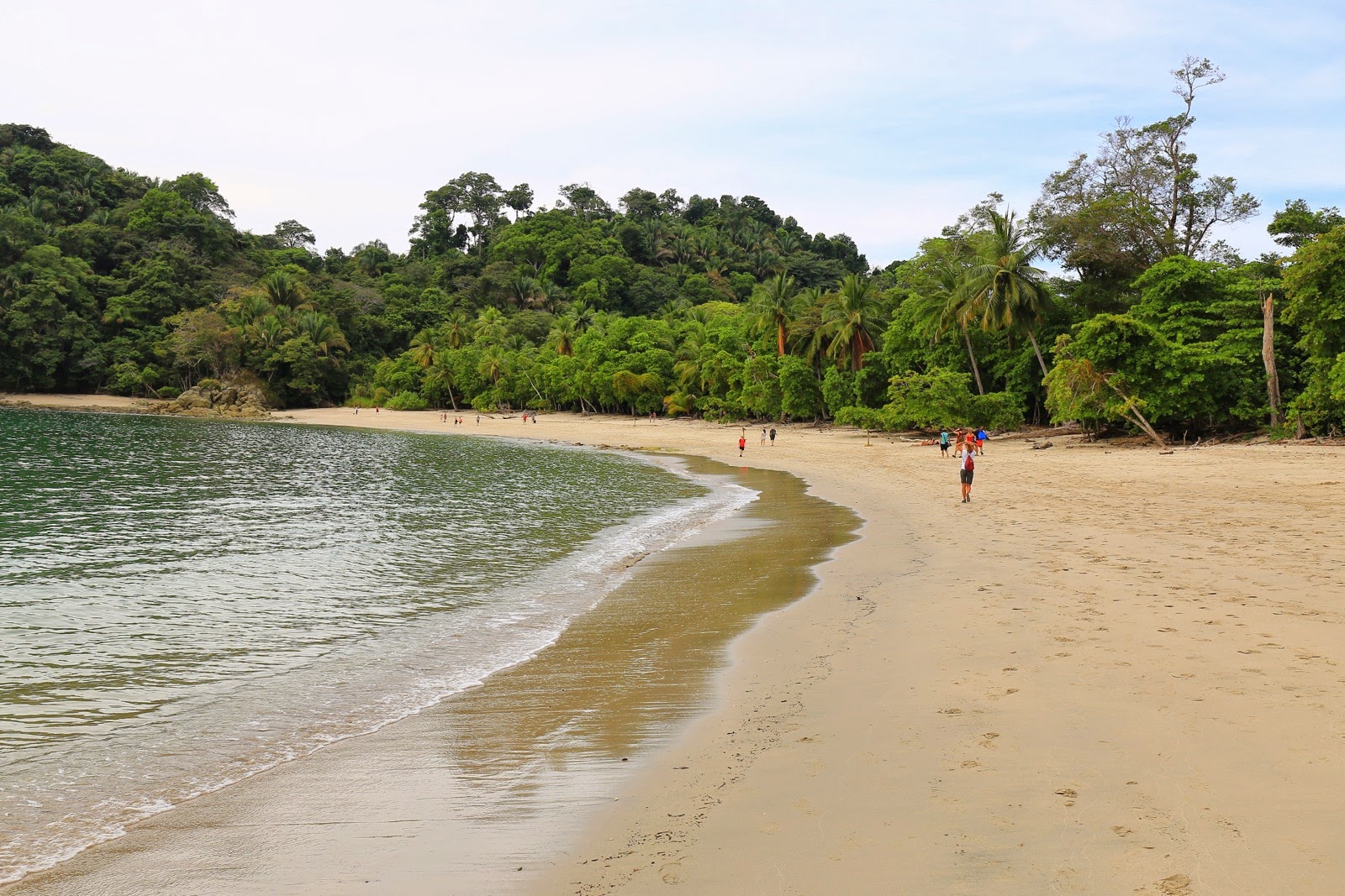 Une plage du parc national Manuel Antonio