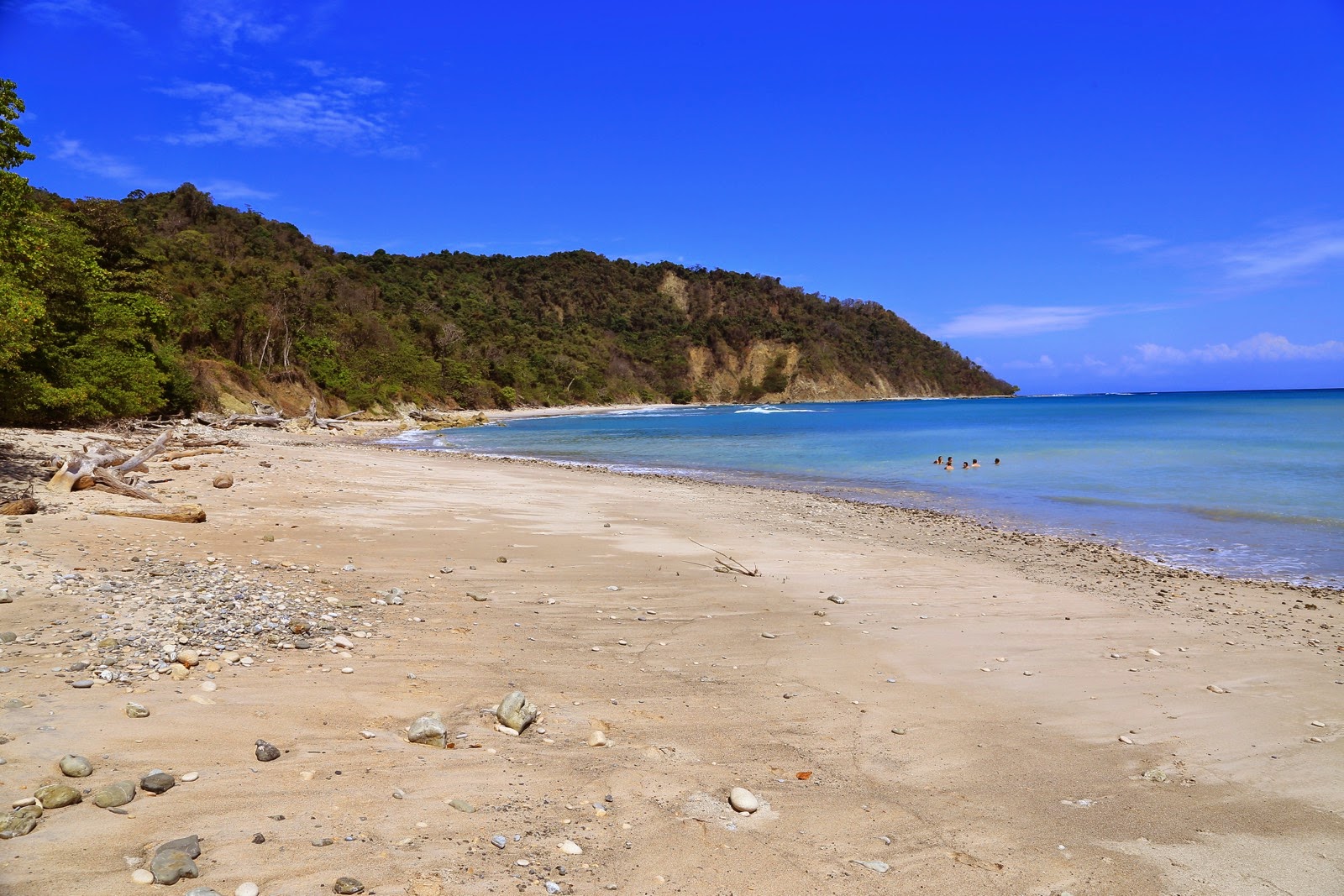 Une plage sauvage de la réserve de Cabo Blanco