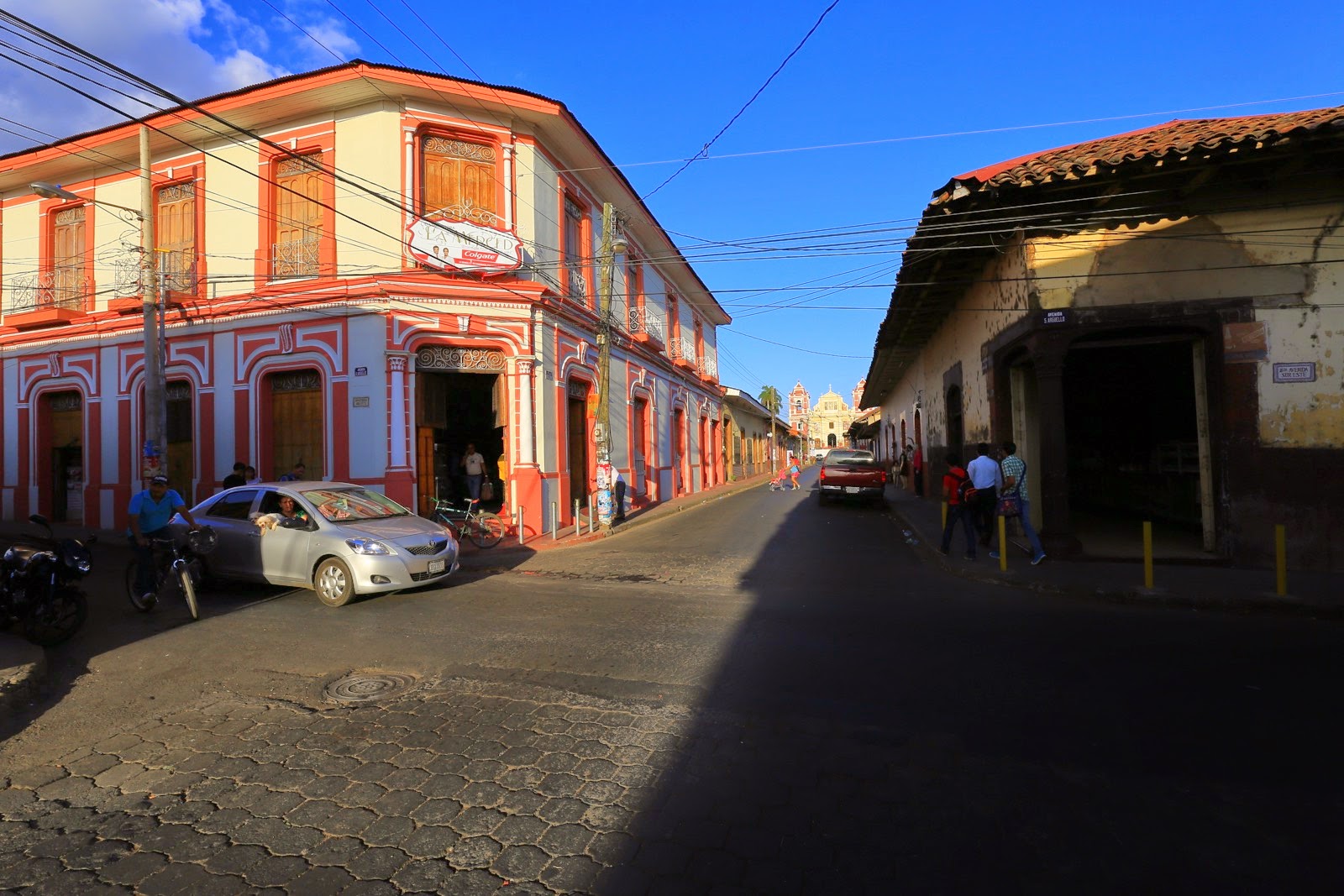 Rue coloniale de León