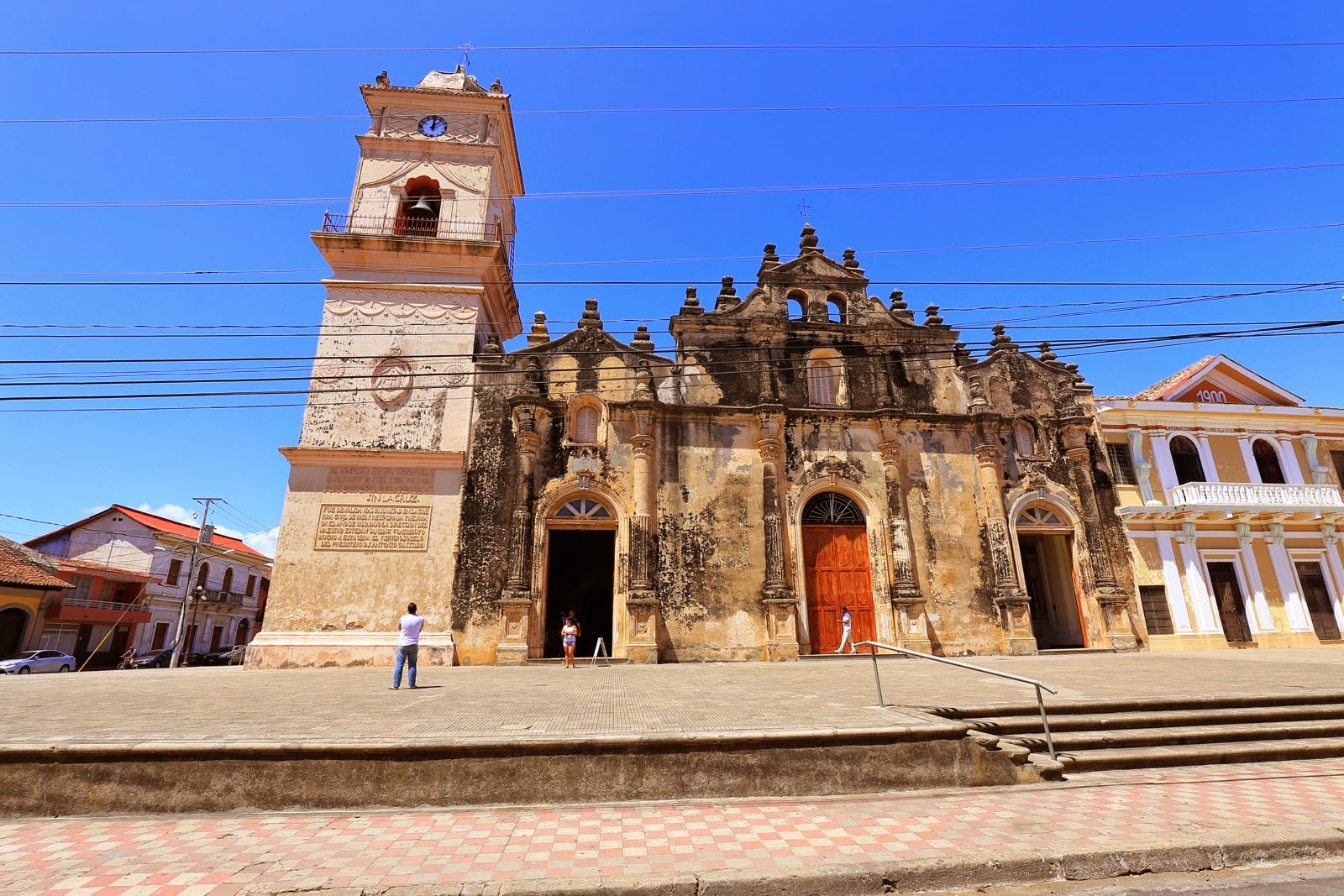 Façade baroque de l’Iglesia de La Merced