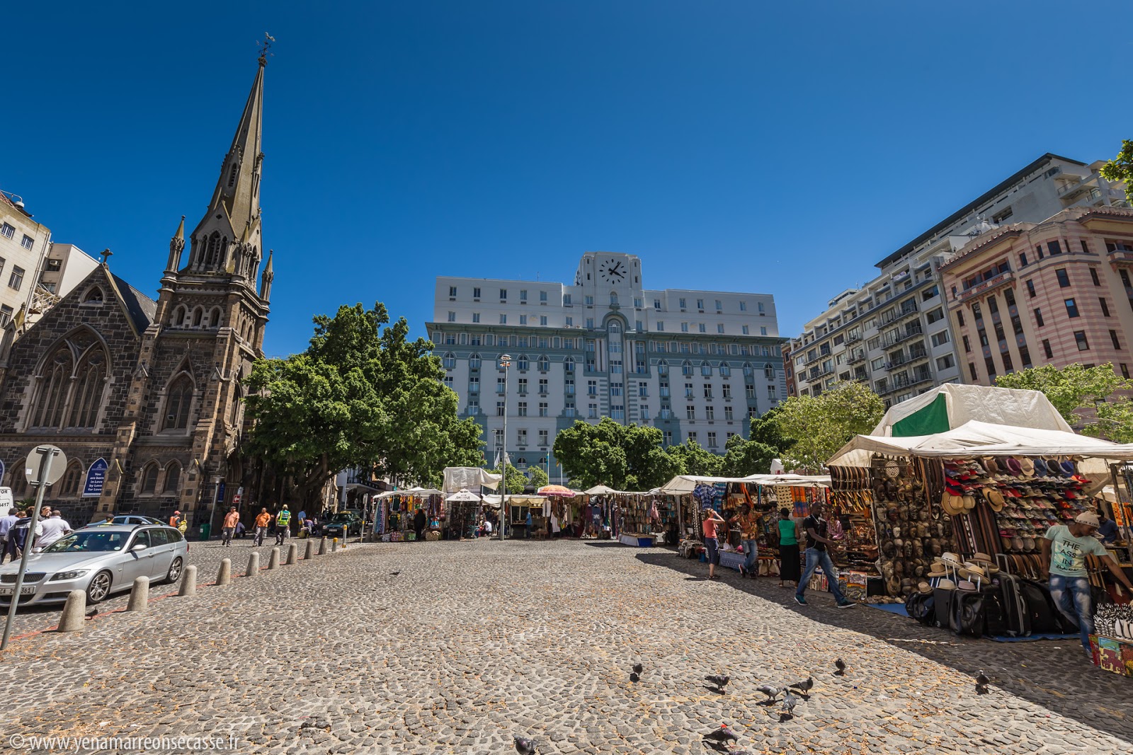 Greenmarket Square et son marché