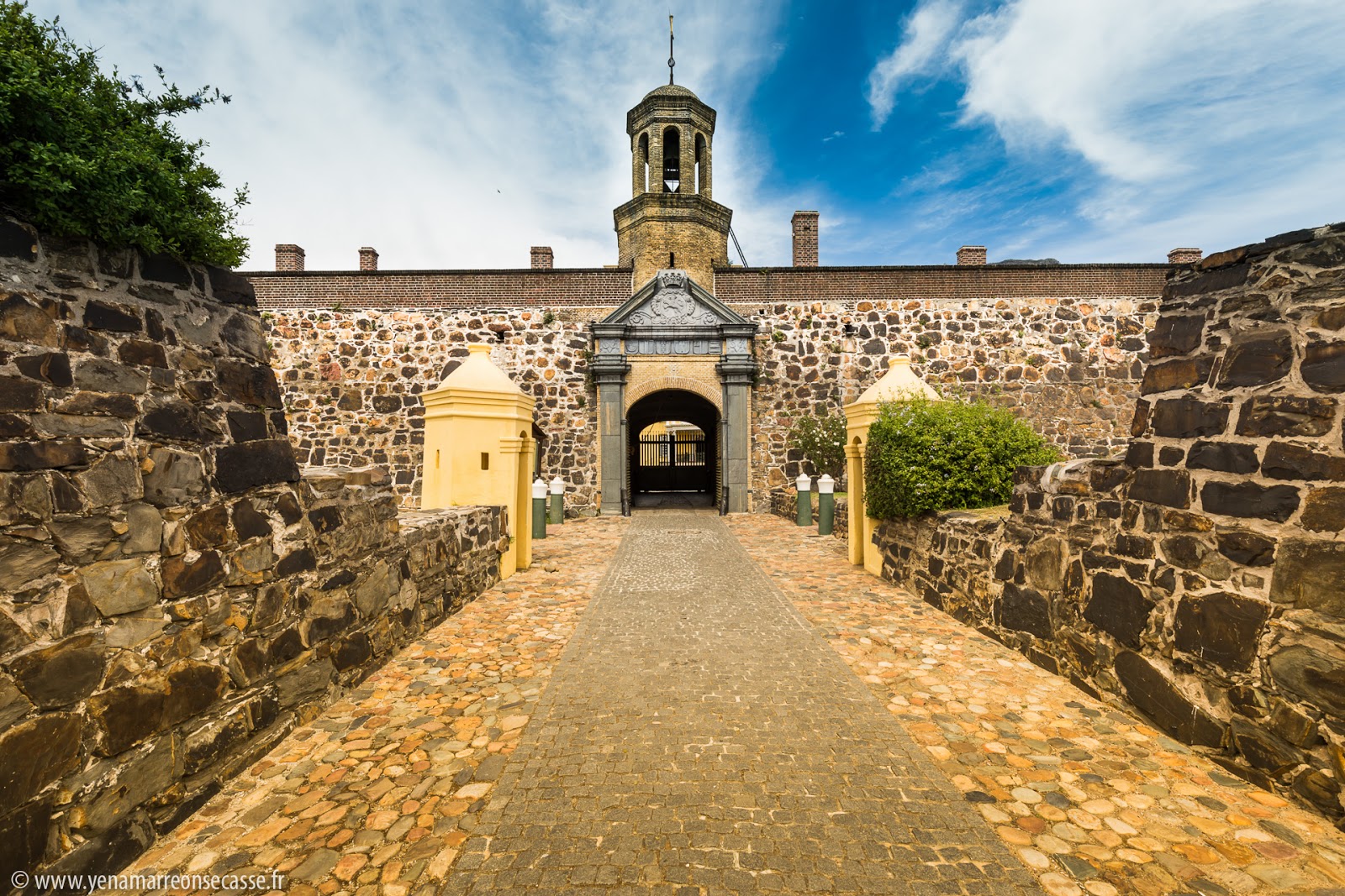 Entrée et clocher du Castle of Good Hope