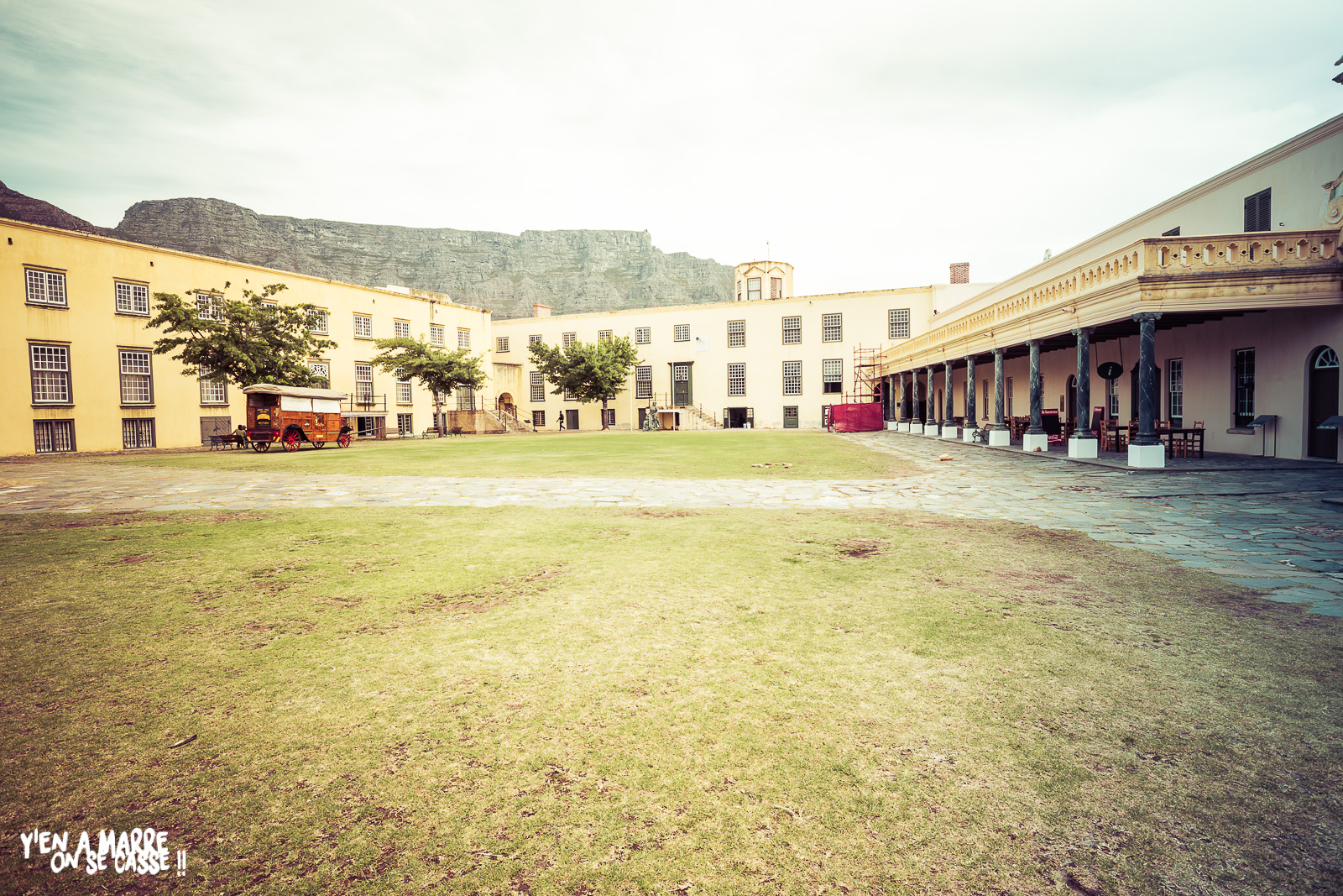 Cour intérieure du fort