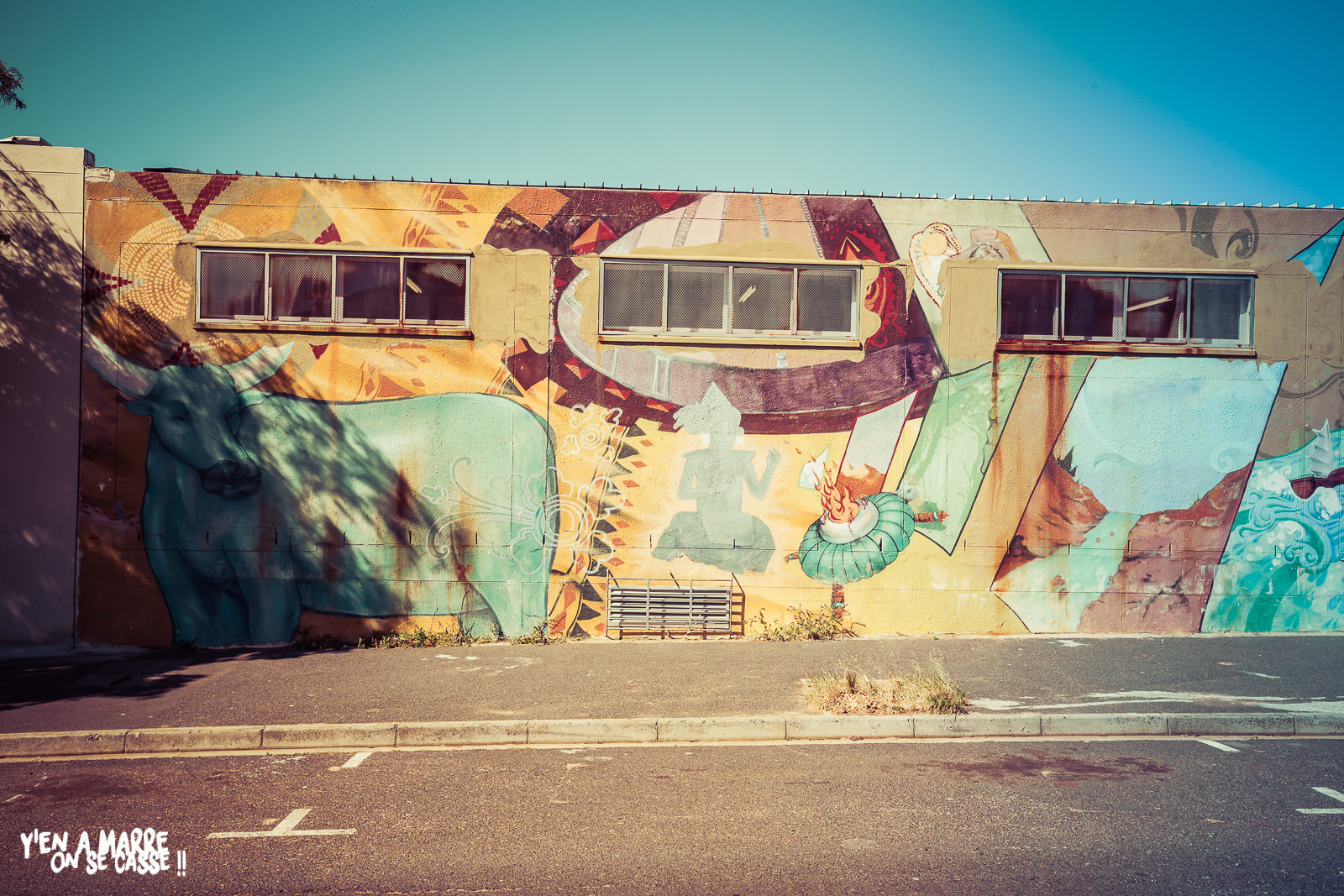 Street art du District Six à Cape Town