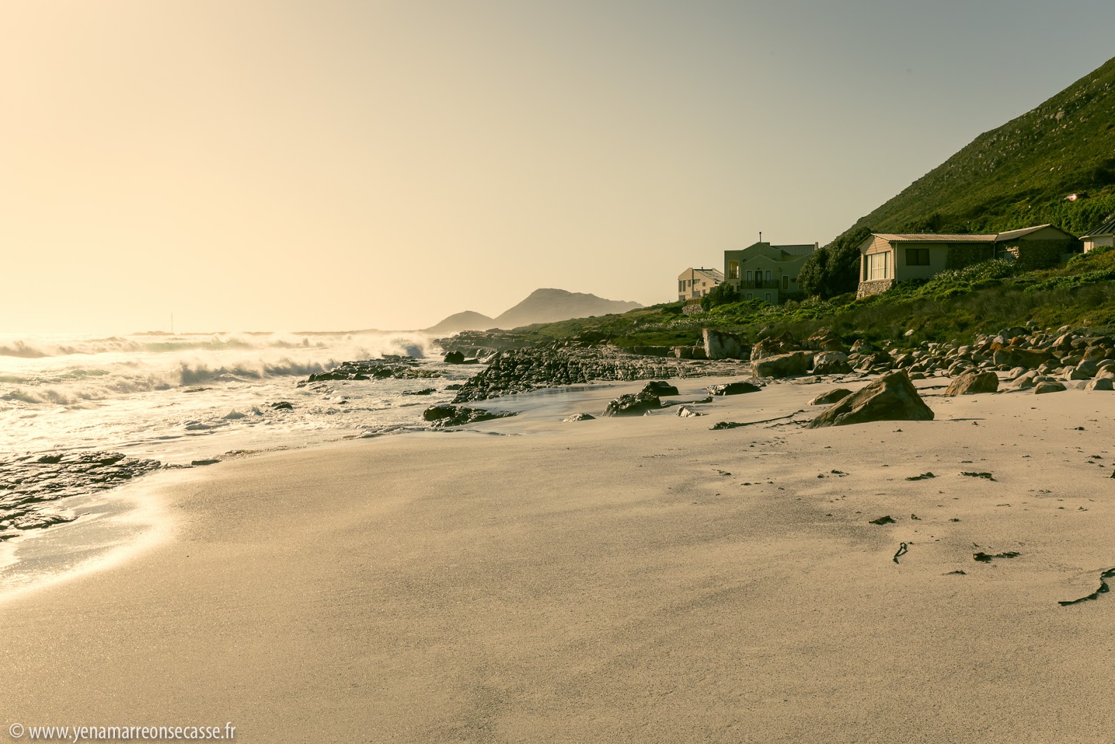 Plage de sable de Witsand