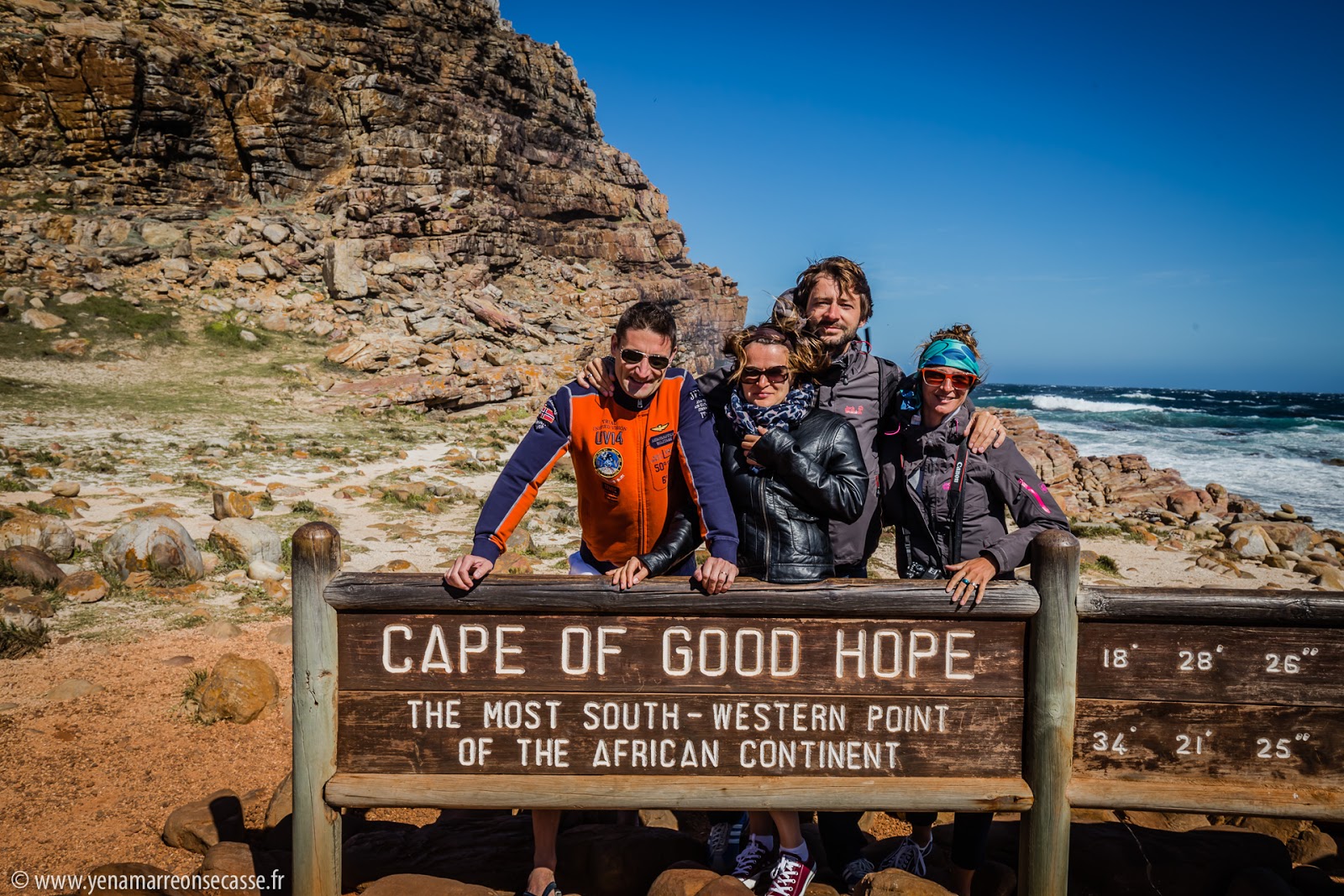 Photo souvenir au Cape of Good Hope