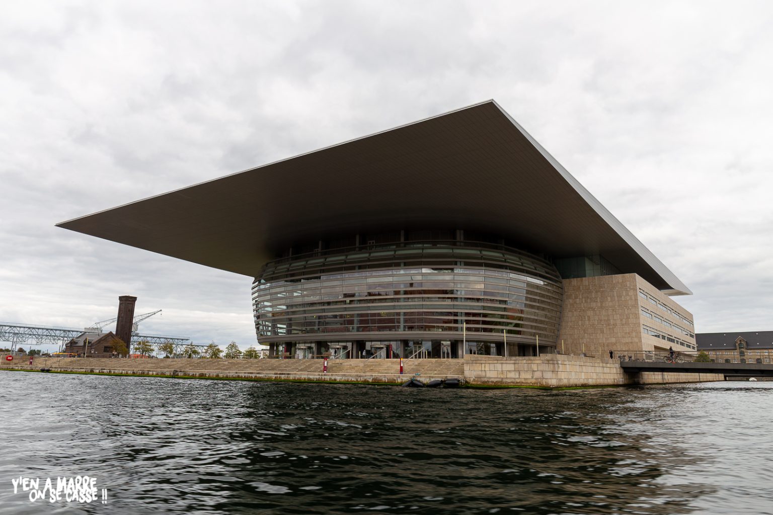 L’Opéra royal de Copenhague et son toit suspendu