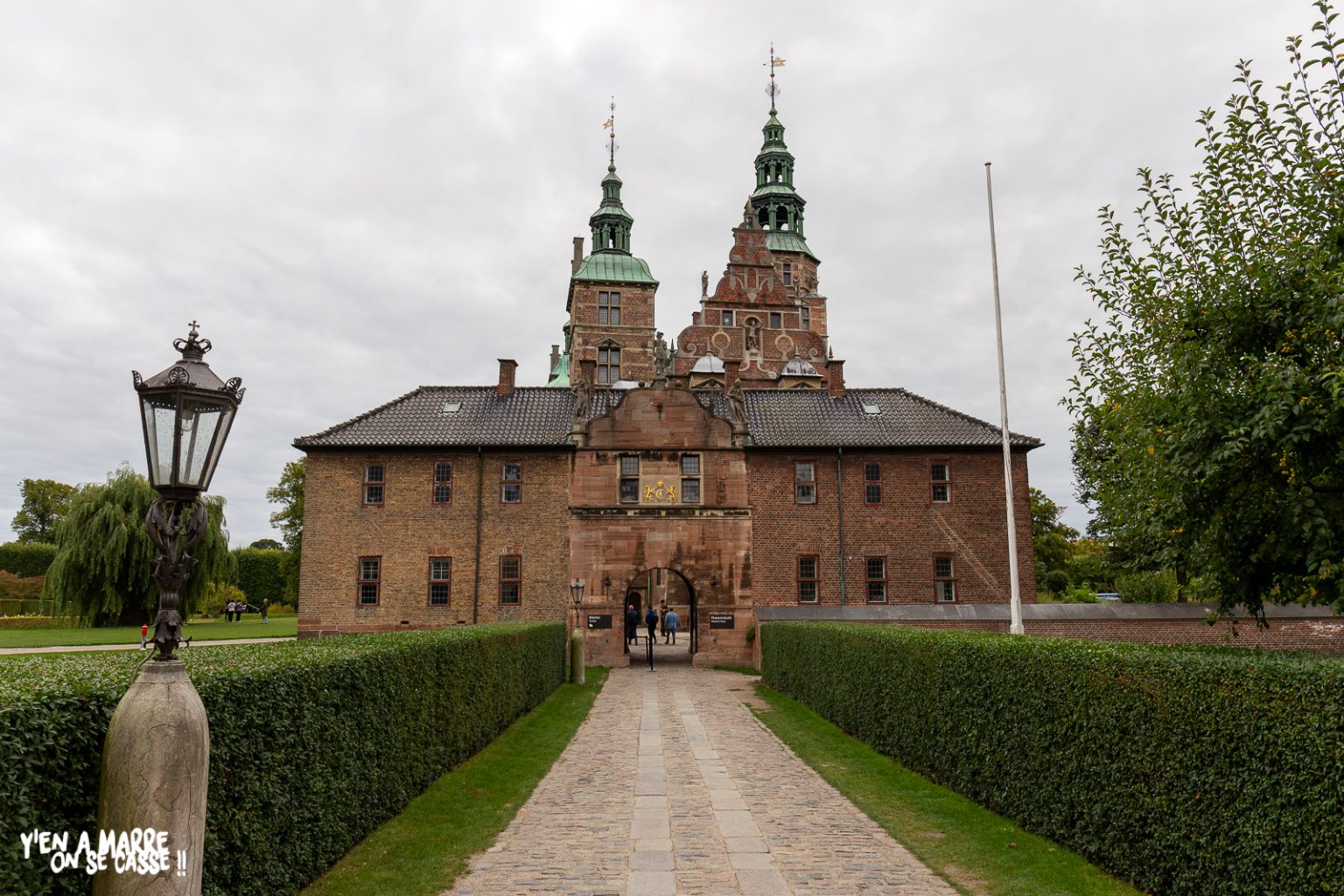 L’allée menant au château de Rosenborg