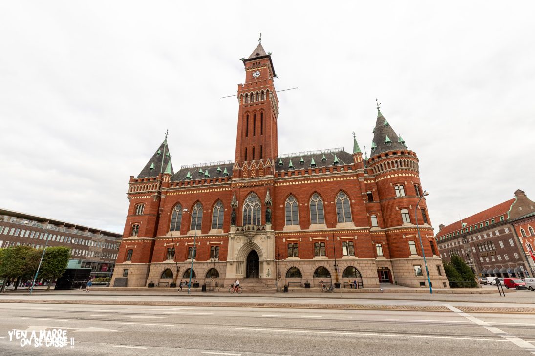 L’hôtel de ville néogothique de Helsingborg