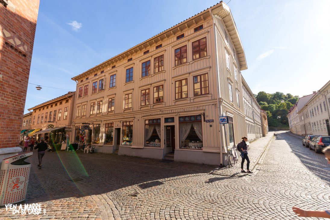 Maisons anciennes du quartier de Haga